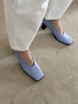90's Square Toe Pumps