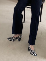 90's Square Toe Pumps