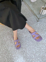 Band Cross-Strap Slides
