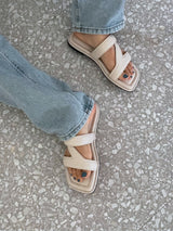 Band Cross-Strap Slides