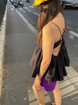 Purple Remi Shorts