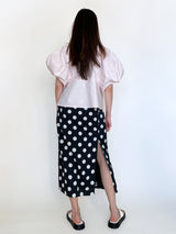 Pink Mia Puff Sleeve Blouse