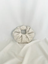 Chalk Mini Ruched Bag