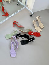 Minimal Strappy Heel Sandals