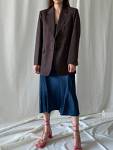 Oversized Single-Breasted Blazer