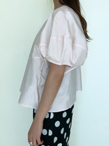 Pink Mia Puff Sleeve Blouse