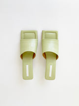 Square Toe Mules