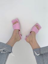 Square Toe Mules