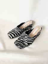 Wedge Heel Slide Sandals