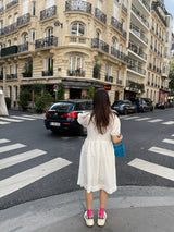 White Tessa Puff Dress
