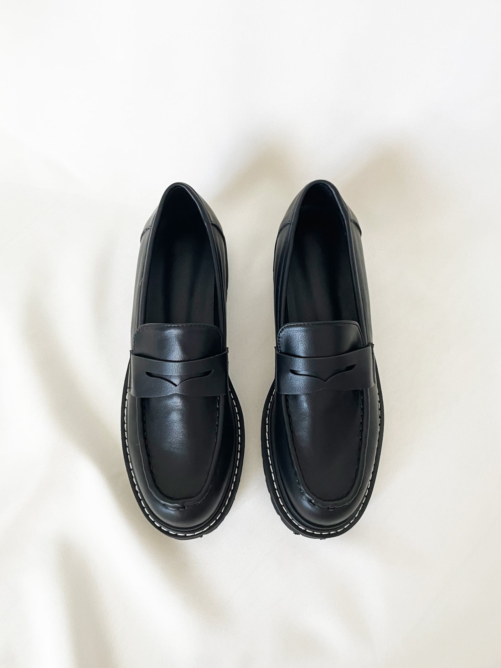 Knuth Marf platform loafers ブラック 23cm Knuth Marf - platform loafers / プラットフォーム ローファー