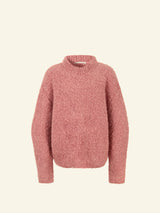 POPCORN Bouclé Sweater - Pink